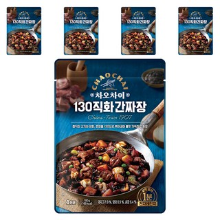 차오차이 130 직화 간짜장, 180g, 5개