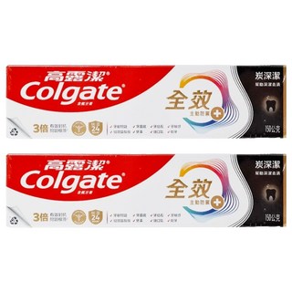 Colgate 高露潔 全效炭深潔牙膏, 150g, 2條