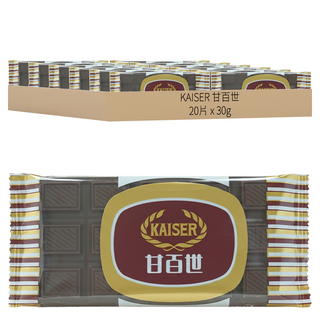 甘百世 經典巧克力 小包裝, 30g, 20片