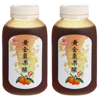 美雅宜蘭餅 黃金棗果釀 (鹹), 嚴選黃金棗三個小時熬煮, 冷熱皆可沖泡, 果肉看得見, 入菜超實用, 500g, 2瓶