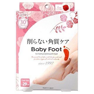 Baby Foot 寶貝腳 3D立體足膜 30分鐘快速版, 含17種植物精華 保濕配方 去除老廢角質, 70ml, 1雙, 1盒