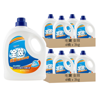 毛寶 全效 抗菌柔軟洗衣精 薰衣草香氛, 3kg, 8桶