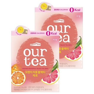 JARDIN our tea 0卡柳橙果乾葡萄柚紅茶, 8包, 11.6g, 2盒