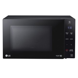 LG전자 전자레인지 터치식 23L 블랙 방문설치, MW23BP