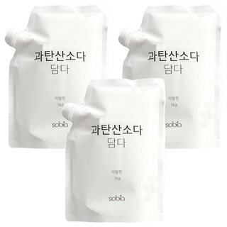 含有過碳酸鈉的 Sobia 洗滌劑終端, 3個