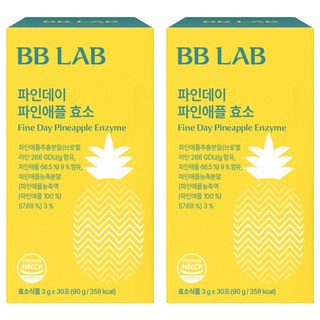 BB LAB 科研 Fine Day 鳳梨酵素, 30冊, 2個