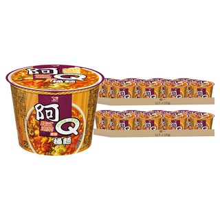 統一 阿Q桶麵 韓式泡菜風味 102g, 24入