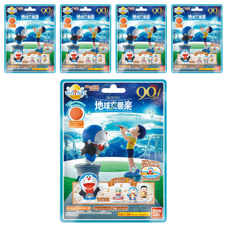 BANDAI 哆啦A夢沐浴球 內附玩具 7歲以上, 75g, 5個