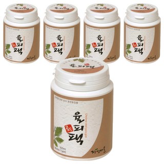 Jayeonmaeul 栗皮潔膚面膜粉 潔淨毛孔, 1罐, 5罐