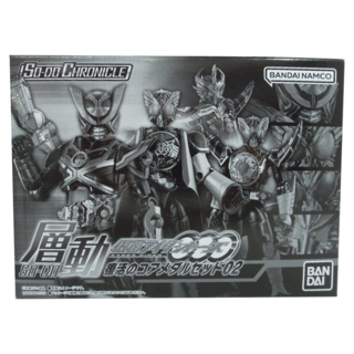 BANDAI SO-DO CHRONICLE 假面騎士ooo 10th 復活的核心硬幣 紀念套組02, 1組