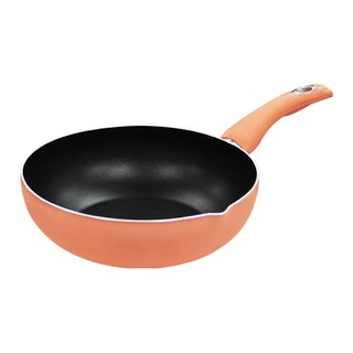 MiyAco 米雅可 輕漾導磁不沾油炸鍋, 26cm, 1個