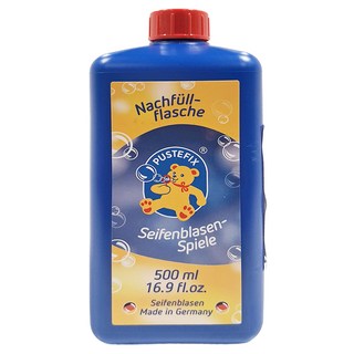 PUSTEFIX 魔法泡泡水補充液 藍瓶 500ml 869-722, 藍色, 1瓶
