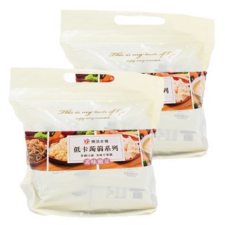 樂活E棧 低卡蒟蒻海藻烏龍麵+濃湯 Set 6包 Q彈有嚼勁 高飽足感, 163g, 2袋