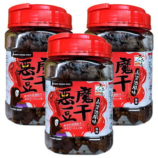 久品香 惡魔豆干, 350g, 3罐