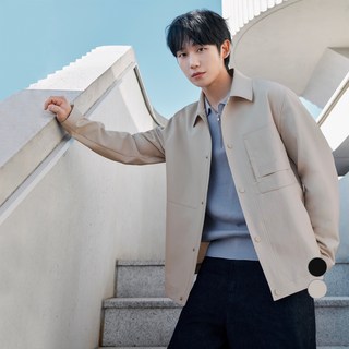 Mind Bridge 男款翻領外套 MYJP2102