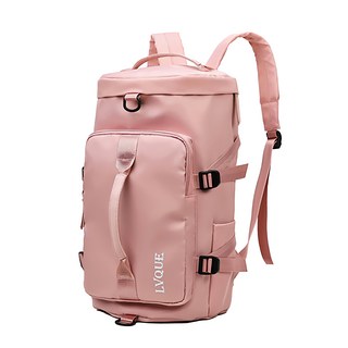 多功能兩用 45 x 26 x 23cm 粉色 - 運動健身/旅行/行李袋, 1個