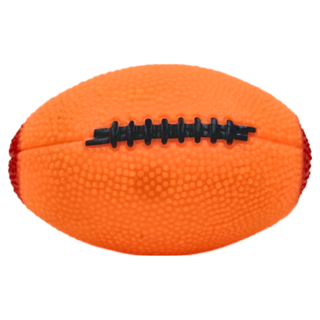 FIDO 玩具 橄欖球, 橄欖球 橘色, 1個, 11 x 6cm