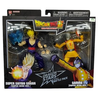 七龍珠 可動公仔 超級賽亞人孫悟飯vs伽瑪1號, 1個