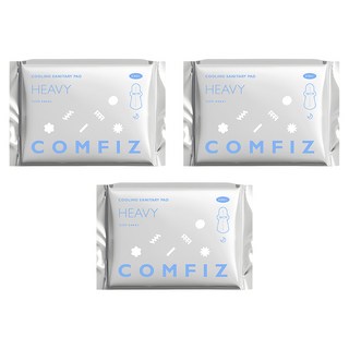 COMFIZ 康菲 超薄涼感衛生棉 28cm 量多型, 6片, 3包
