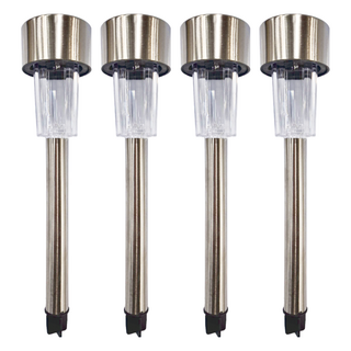 小麥購物 C152太陽能草坪燈 基礎款 46g 4個, 暖光