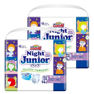 GOO.N 大王 YA晚褲/尿布 15~35kg, Junior, 28片