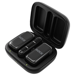 RODE 台灣公司貨 手機用行動無線麥克風 Lightning, 黑色, Wireless Micro