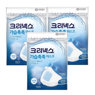 Kleenex 舒潔 保濕3D立體口罩, 2片, 3包, 白色