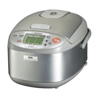 ZOJIRUSHI 象印 日製 IH微電腦電子鍋 3人份, NP-GBF05, 灰色 + 銀色