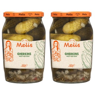 MELLISSE 甜酸小黃瓜, 2個, 680g