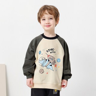 WALTONKIDS 男童款太空恐龍拉格蘭T恤