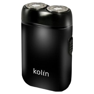 Kolin 歌林 雙刀頭刮鬍刀 83 x 27 x 52mm 85g, KSH-DLRZ1100, 黑色