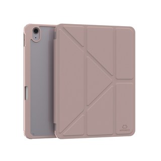 HIPPORIZZ Origo 晶透筆槽防摔殼, 紅鶴粉, 1個