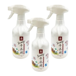 DAWOKO 木酢達人 SoEasy 衣物專用手洗精, 450g, 3瓶