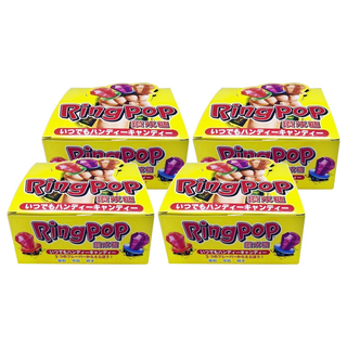 Ring POP 鑽戒糖, 懷舊零食特輯, 柑仔店界的霸主, 14g, 4入
