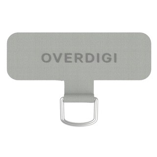 OVERDIGI 機殻掛繩片尼龍單環, 灰色, 1個
