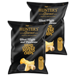 HUNTER'S Gourmet 黑松露帕瑪森 手工洋芋片, 125g, 2包