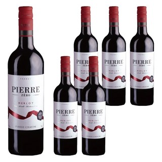 PIERRE ZERO 法國夏凡 無酒精經典紅酒風味飲, 750ml, 6瓶