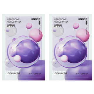 INNISFREE 台灣公司貨 高效活性面膜 艾地苯, 2包, 1片