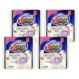 SOFY 蘇菲 超熟睡生理褲, M/L, 4片, 4包