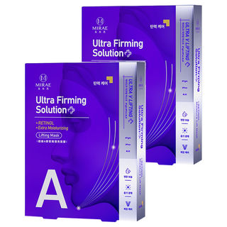 MIRAE 未來美 台灣公司貨 超級A醇緊緻透亮面膜 27ml, 3片, 2盒