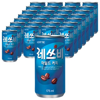 레쓰비 마일드 커피, 175ml, 150개