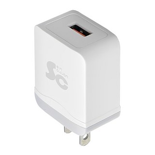 SinCyuan 欣銓 2.1A急速充電器 國際電壓100V-240V, SC-AD05, 1個