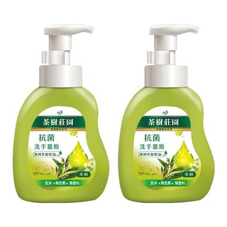 farcent 花仙子 茶樹莊園 抗菌洗手慕斯 茶樹, 500g, 2瓶