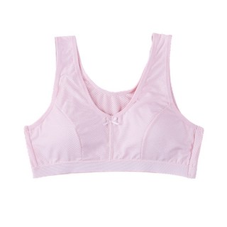 Figure Philosophy 曲線哲學 素面精梳棉寬肩少女胸衣 2134