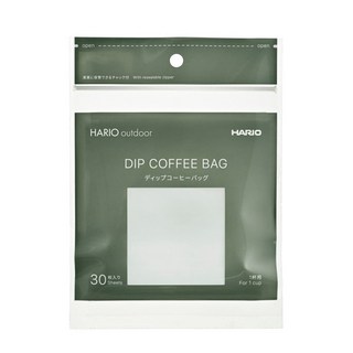 HARIO 好璃奧 戶外用咖啡濾袋 V60, 1組, 30枚