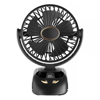 OMG 5檔數顯夾子風扇, N33, 黑色