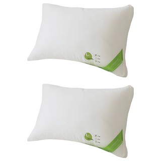 DUPONT 杜邦 防螨飯店枕芯 高枕, 白色, 2個