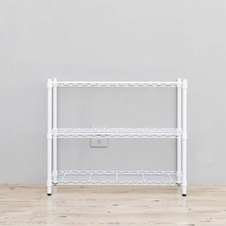 dayneeds 日需百備 烤漆三層架, 白色, 3層