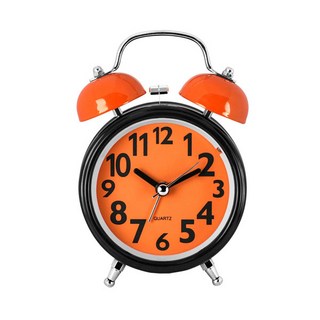 Kinyo 馬卡龍雙鈴鬧鐘, 橘色