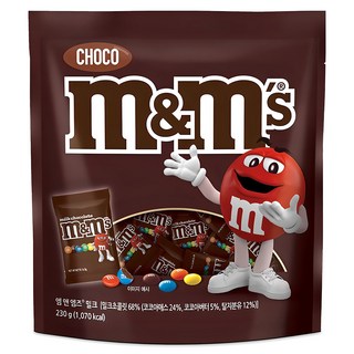엠앤엠즈 밀크 초콜릿 펀사이즈, 230g, 1개